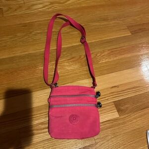 Kipling Vibrant Pink Crossbody Bag